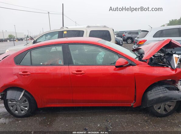 3KPA24AD5LE318036 2020 KIA RIO Red Vista interior trasera