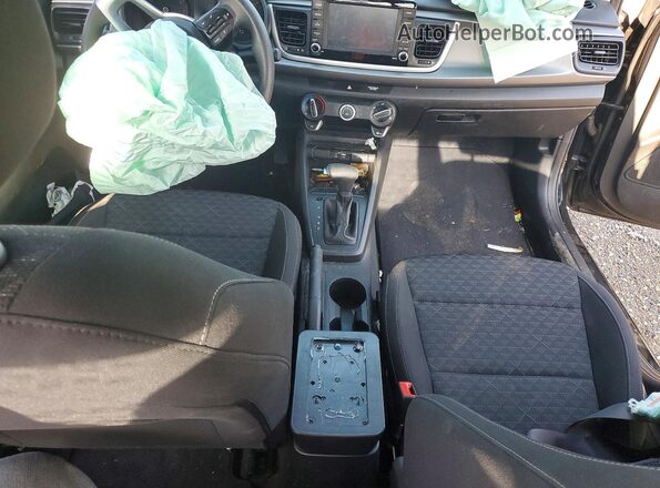 3KPA24AD5LE329537 2020 KIA RIO Black Вид панелі приладів