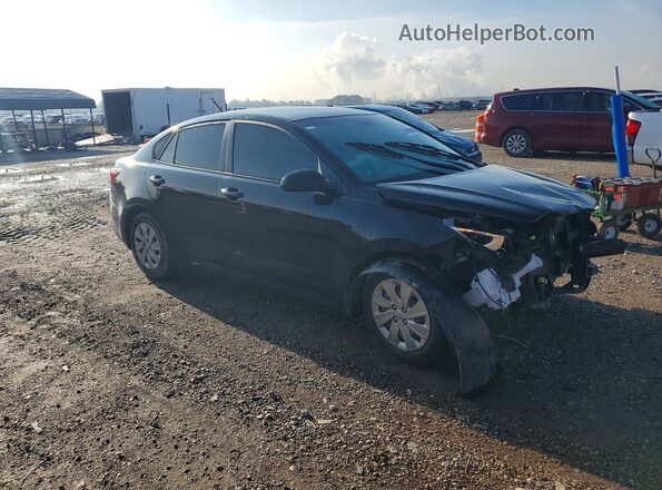 3KPA24AD5LE329537 2020 KIA RIO Black Передня права чверть