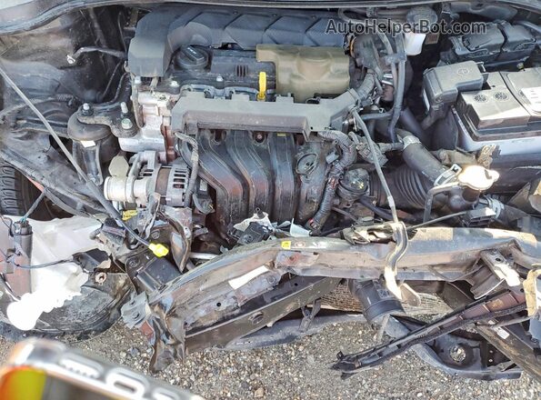 3KPA24AD5LE329537 2020 KIA RIO Black Вид задньої частини салону