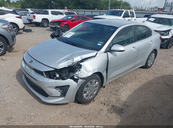3KPA24AD5ME397354 2021 KIA RIO Silver Przód lewy