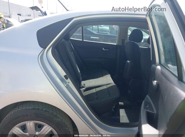3KPA24AD5ME397354 2021 KIA RIO Silver Widok naklejki z numerem VIN