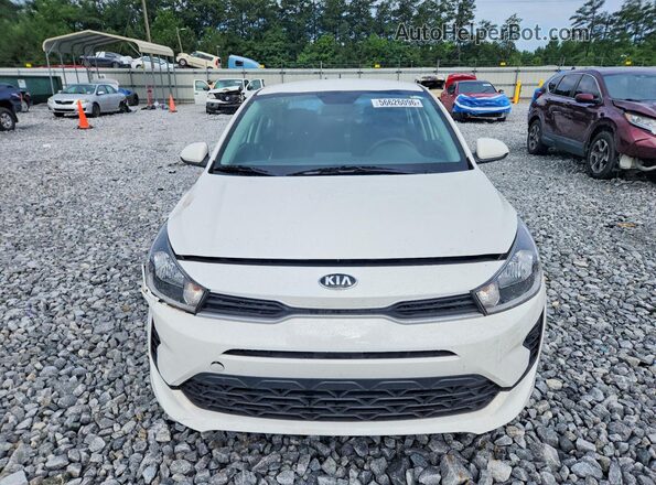 3KPA24AD5ME400253 2021 KIA RIO Silver Widok z przodu