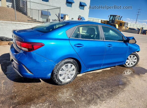 3KPA24AD5ME430630 2021 KIA RIO Blue 