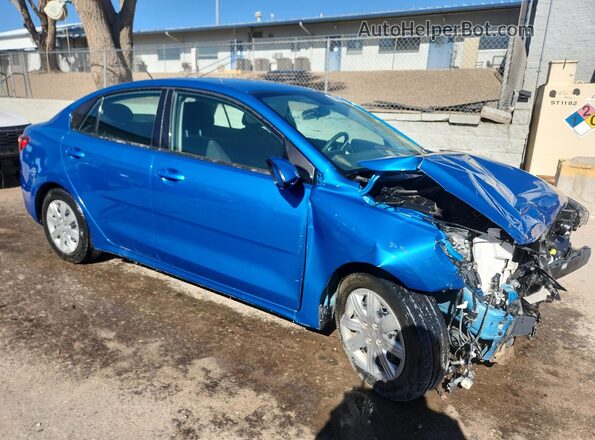 3KPA24AD5ME430630 2021 KIA RIO Blue 