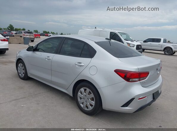 3KPA24AD5NE444058 2022 KIA RIO Silver Задня ліва чверть