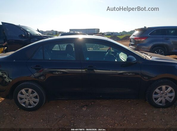3KPA24AD5NE458719 2022 KIA RIO Black Սալոնի հետևի տեսք