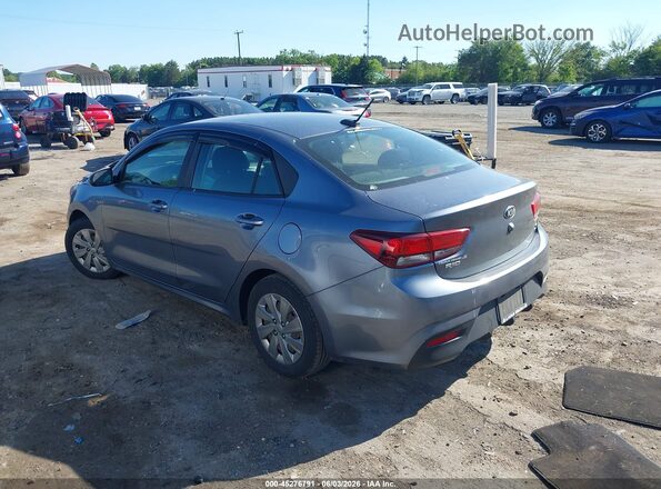 3KPA24AD6LE273317 2020 KIA RIO Gray Rear left