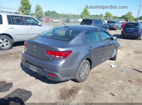 3KPA24AD6LE273317 2020 KIA RIO Gray Rear right