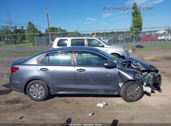 3KPA24AD6LE273317 2020 KIA RIO Gray Rear interior view