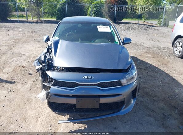 3KPA24AD6LE273317 2020 KIA RIO Gray Instrument cluster view