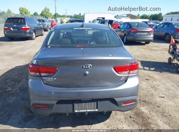 3KPA24AD6LE273317 2020 KIA RIO Gray 