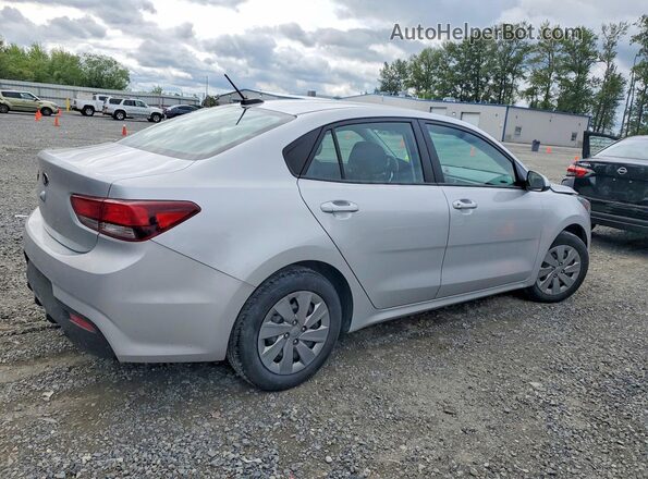 3KPA24AD6LE328607 2020 KIA RIO Silver უკანა მარჯვენა