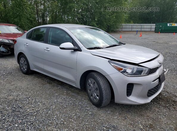 3KPA24AD6LE328607 2020 KIA RIO Silver წინა მარჯვენა