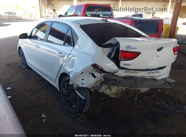 3KPA24AD6ME369451 2021 KIA RIO White უკანა მარცხენა