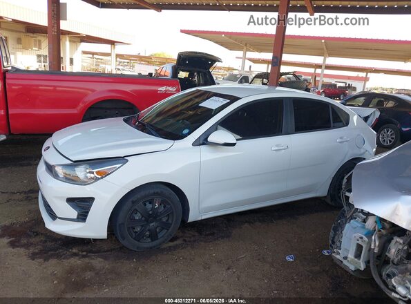 3KPA24AD6ME369451 2021 KIA RIO White სალონის 360-გრადუსიანი ხედი