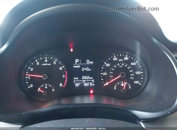 3KPA24AD6ME369451 2021 KIA RIO White უკანა სავარძლების ხედი