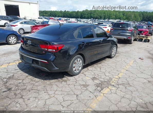 3KPA24AD6ME397136 2021 KIA RIO Black Rear right
