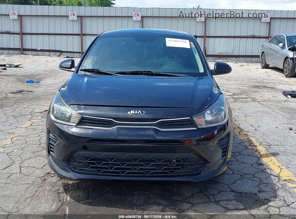 3KPA24AD6ME397136 2021 KIA RIO Black Instrument cluster view