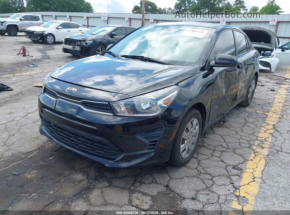 3KPA24AD6ME397136 2021 KIA RIO Black 