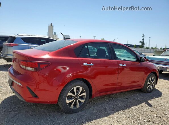 3KPA24AD6NE431903 2022 KIA RIO Red Rear right