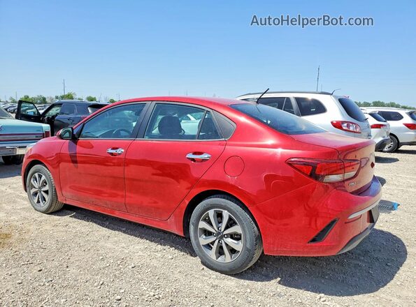 3KPA24AD6NE431903 2022 KIA RIO Red Rear left