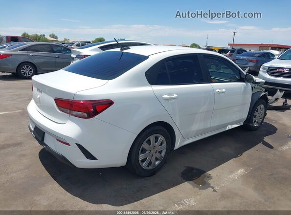 3KPA24AD6NE486822 2022 KIA RIO White Հետևի աջ