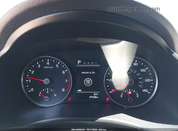 3KPA24AD6NE490403 2022 KIA RIO Черный Вид задних сидений