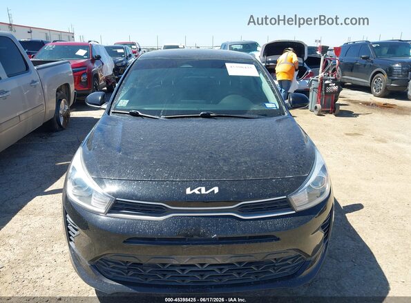 3KPA24AD6NE490403 2022 KIA RIO Черный Вид щитка приборов