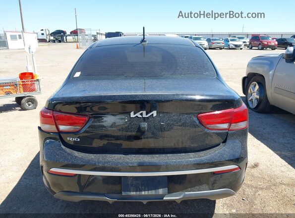 3KPA24AD6NE490403 2022 KIA RIO Черный 