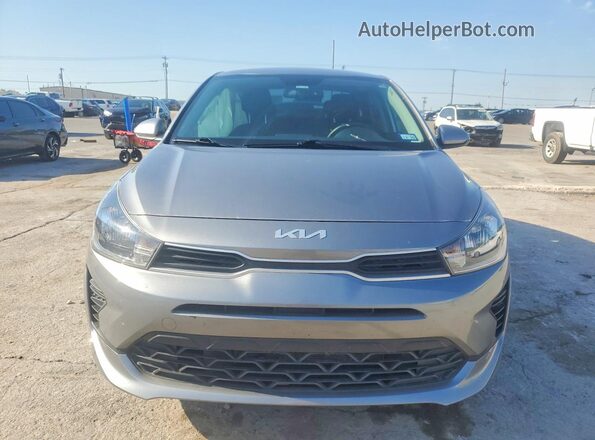 3KPA24AD6NE510018 2022 KIA RIO Gray Вид спереду