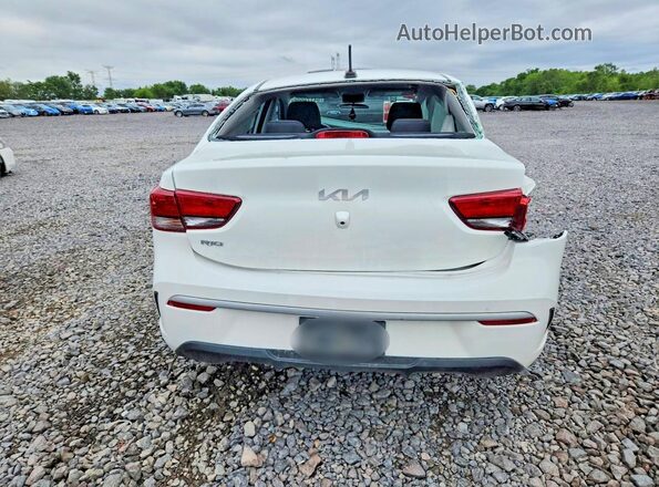 3KPA24AD6PE533981 2023 KIA RIO White Rear view