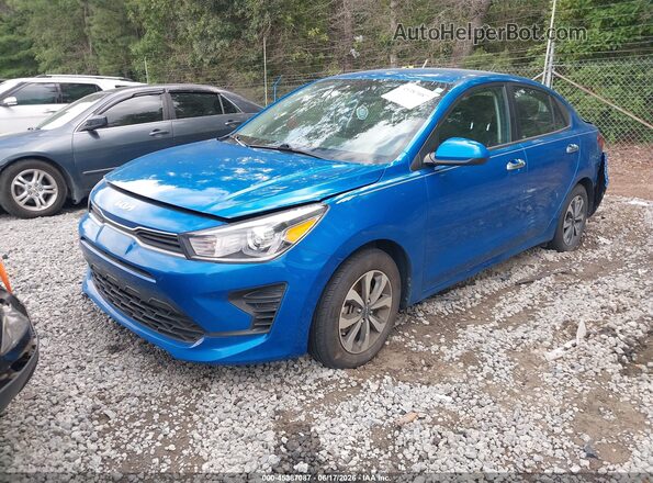 3KPA24AD6PE595333 2023 KIA RIO Blue Przód lewy