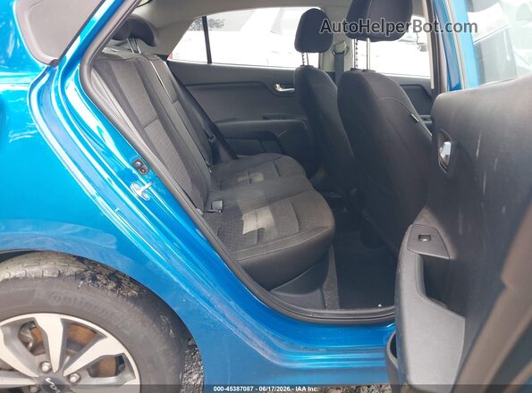 3KPA24AD6PE595333 2023 KIA RIO Blue Widok naklejki z numerem VIN