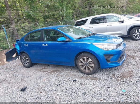 3KPA24AD6PE595333 2023 KIA RIO Blue Widok wnętrza z tyłu
