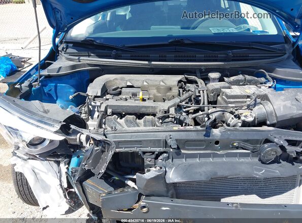 3KPA24AD6PE613278 2023 KIA RIO Синий Вид сзади