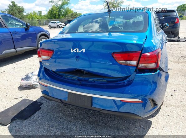 3KPA24AD6PE613278 2023 KIA RIO Синий 