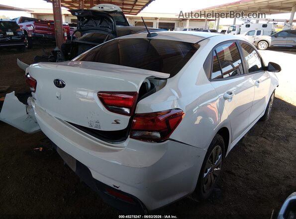 3KPA24AD7LE312965 2020 KIA RIO Белый Задняя правая четверть