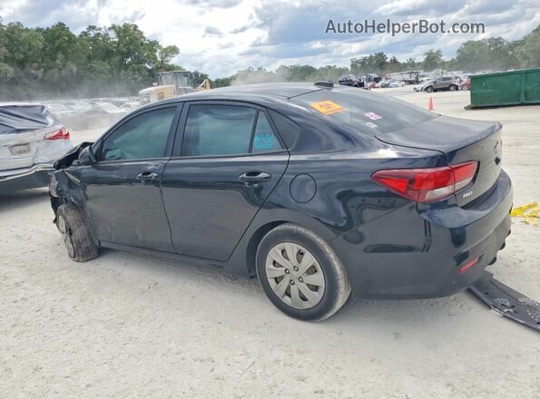 3KPA24AD7LE357646 2020 KIA RIO Black უკანა მარცხენა
