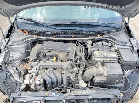 3KPA24AD7ME372729 2021 KIA RIO Серебряный Вид задней части салона