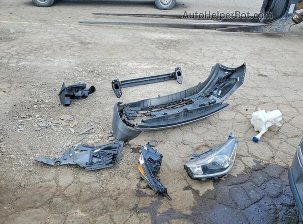 3KPA24AD7ME372729 2021 KIA RIO Серебряный Вид подкапотного пространства