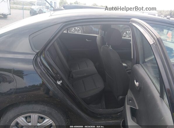 3KPA24AD7ME385514 2021 KIA RIO Black Vista de la etiqueta del VIN