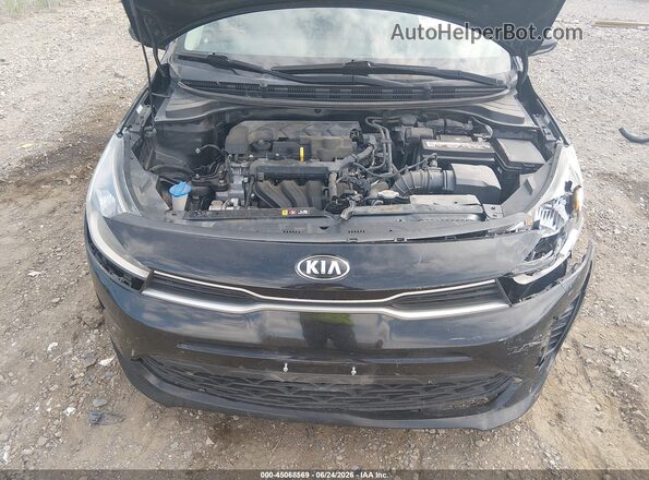 3KPA24AD7ME385514 2021 KIA RIO Black Vista trasera
