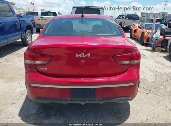 3KPA24AD7NE499451 2022 KIA RIO Red 