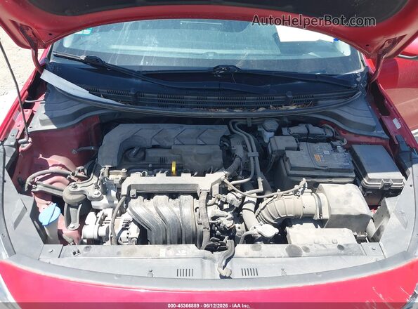 3KPA24AD7NE499451 2022 KIA RIO Red უკანა ხედი