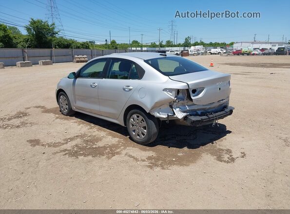 3KPA24AD7NE504227 2022 KIA RIO Silver 