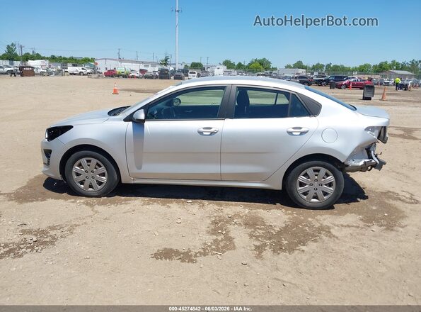 3KPA24AD7NE504227 2022 KIA RIO Silver 