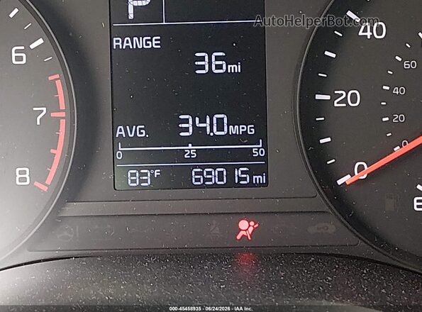 3KPA24AD7PE578332 2023 KIA RIO Red 