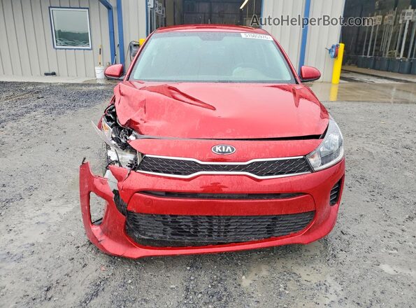 3KPA24AD8LE286568 2020 KIA RIO Red Front view
