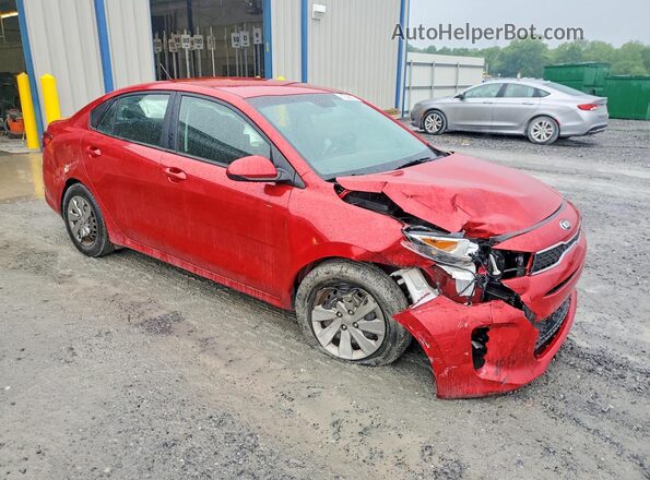 3KPA24AD8LE286568 2020 KIA RIO Red Front right